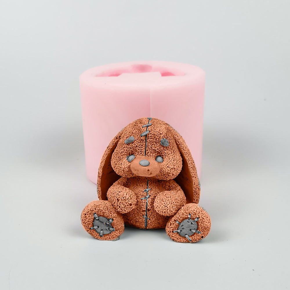 Bunny Cake Mold - Moule en Silicone 3D, jouet en