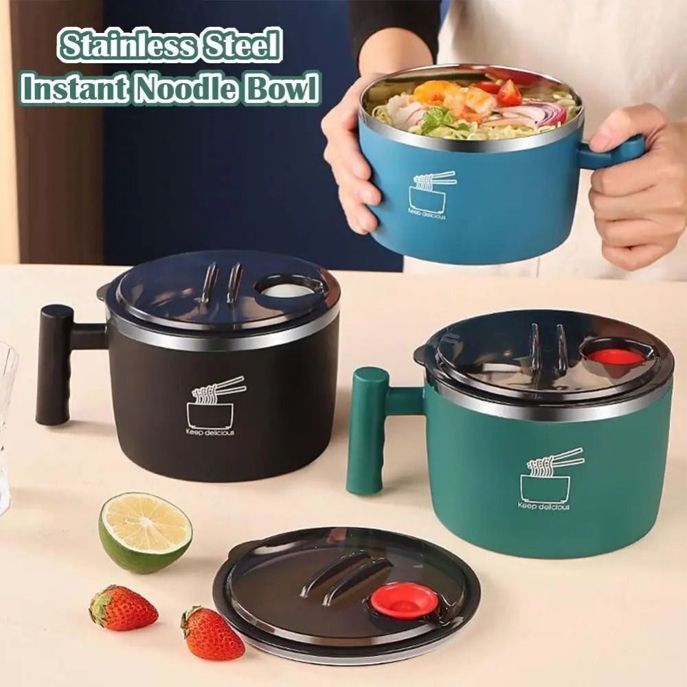 Dim Sum Basket - Bol à ramen portable en acier