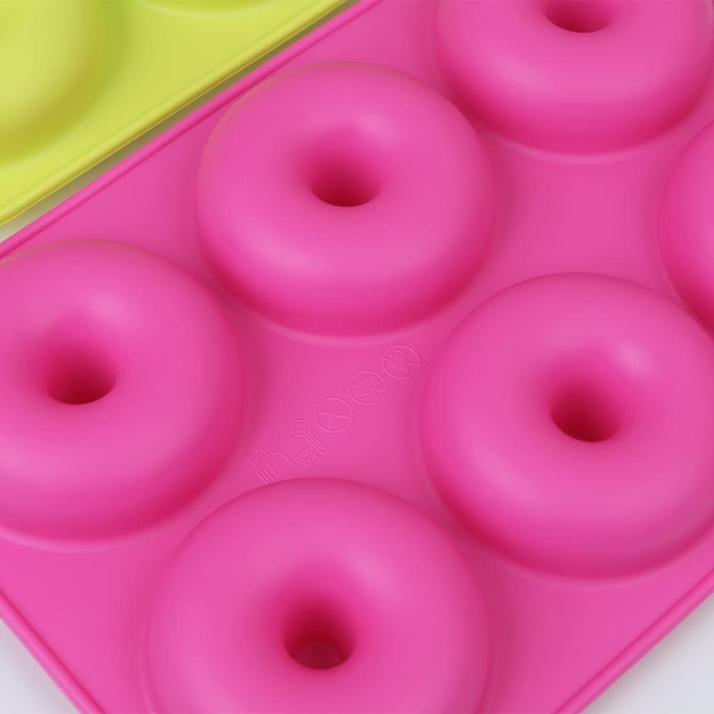 Donut Mold Silicone - Moule à beignets en silicone, facile
