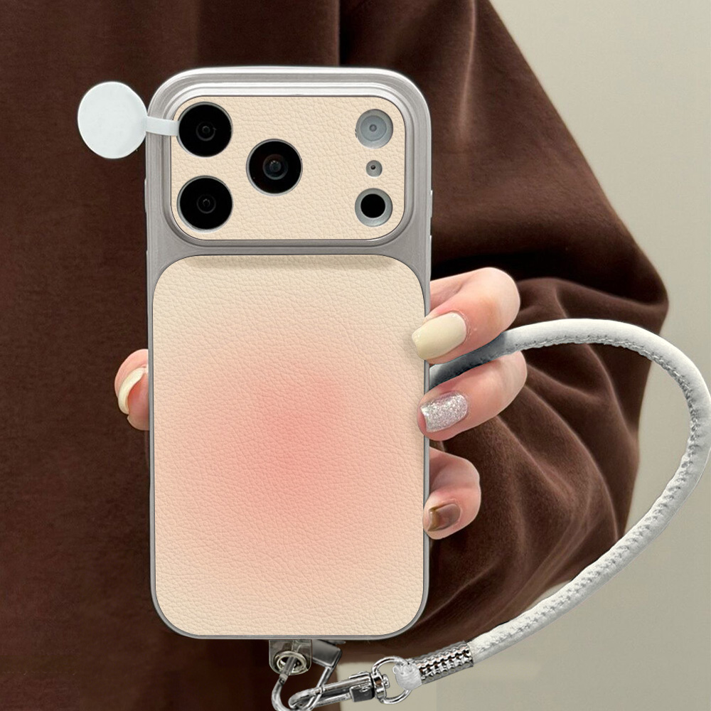 Taco Stand Holder - Coque de téléphone motif litchi pour