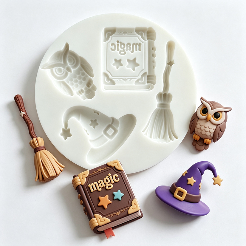 Bunny Cake Mold - Moule en silicone Magic Book Owl