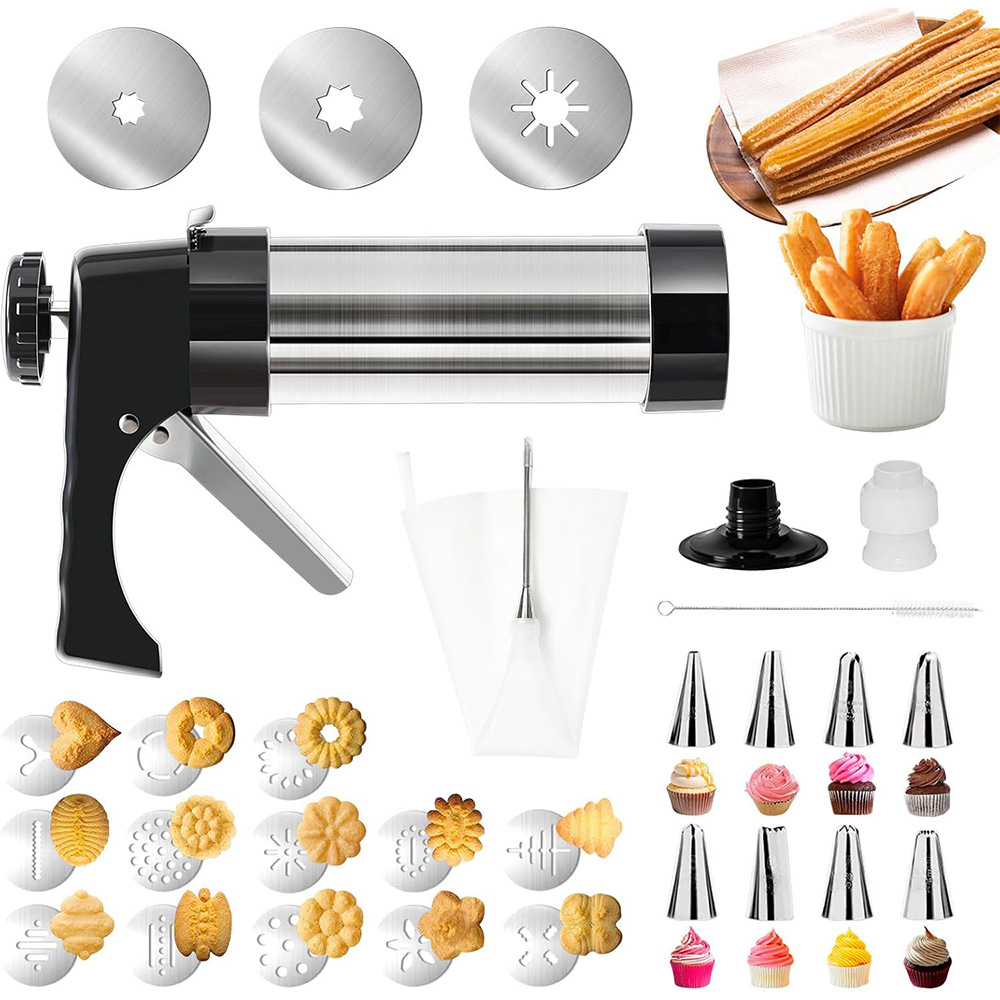 Churros Maker Gun - LMETJMA Kit de fabrication de churros