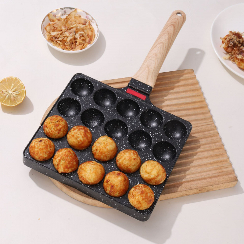 Takoyaki Grill Plate - Poêle à takoyaki 20 trous, plaque