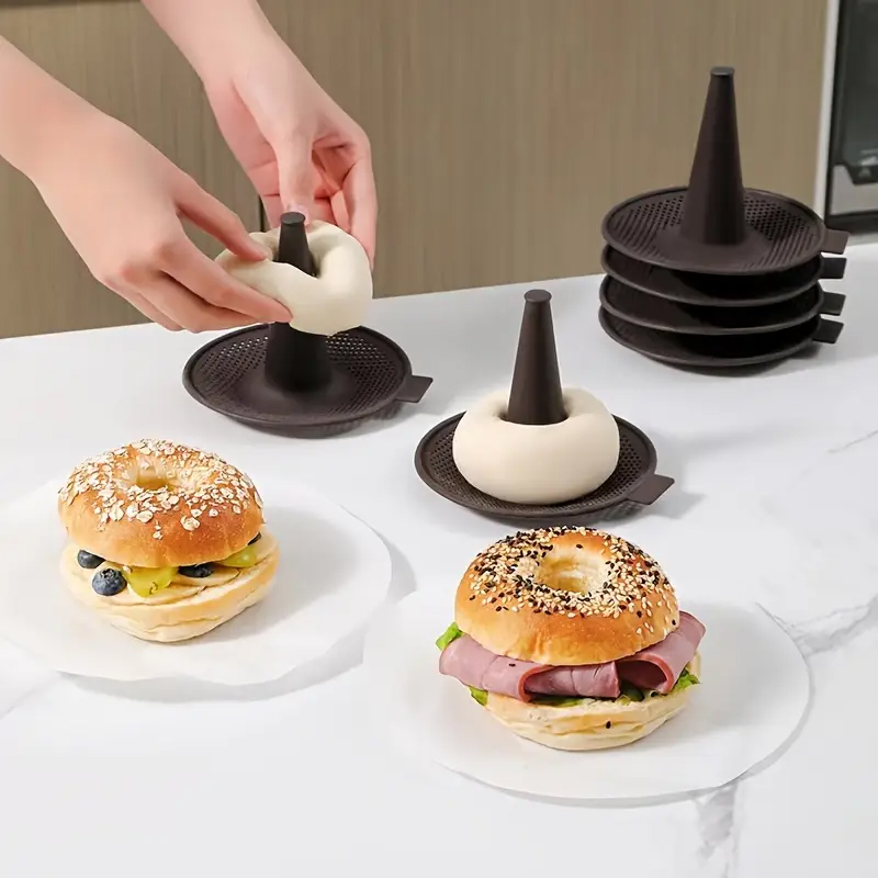 Donut Mold Silicone - Ensemble de moules à pâtisserie en