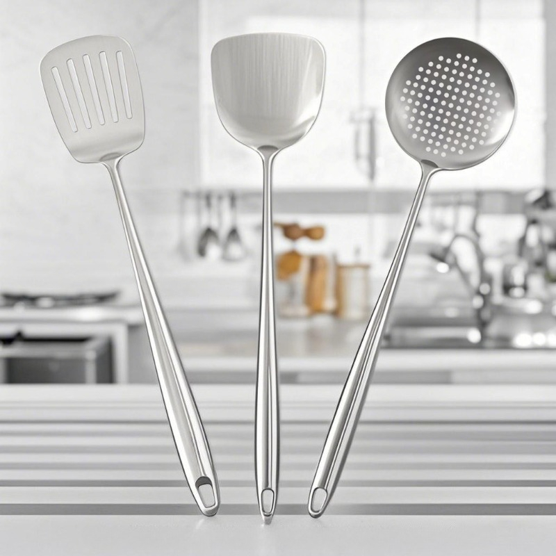 Okonomiyaki Spatula - Spatule de cuisine en acier inoxydable