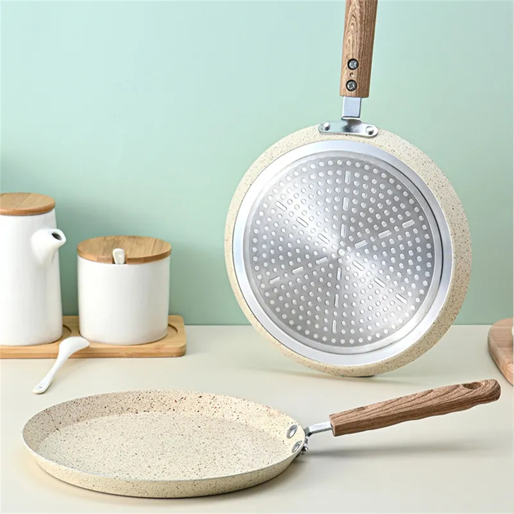 Mini Pancake Griddle - Poêle à crêpes antiadhésive, Mini poêle