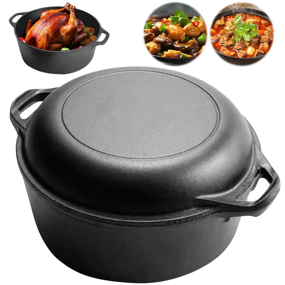 Casserole en fonte 2 en 1 avec - Cast Iron Corn avis et prix