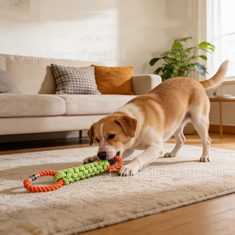 Jouet pour chien en corde de c - Corn Dog Stick avis et prix