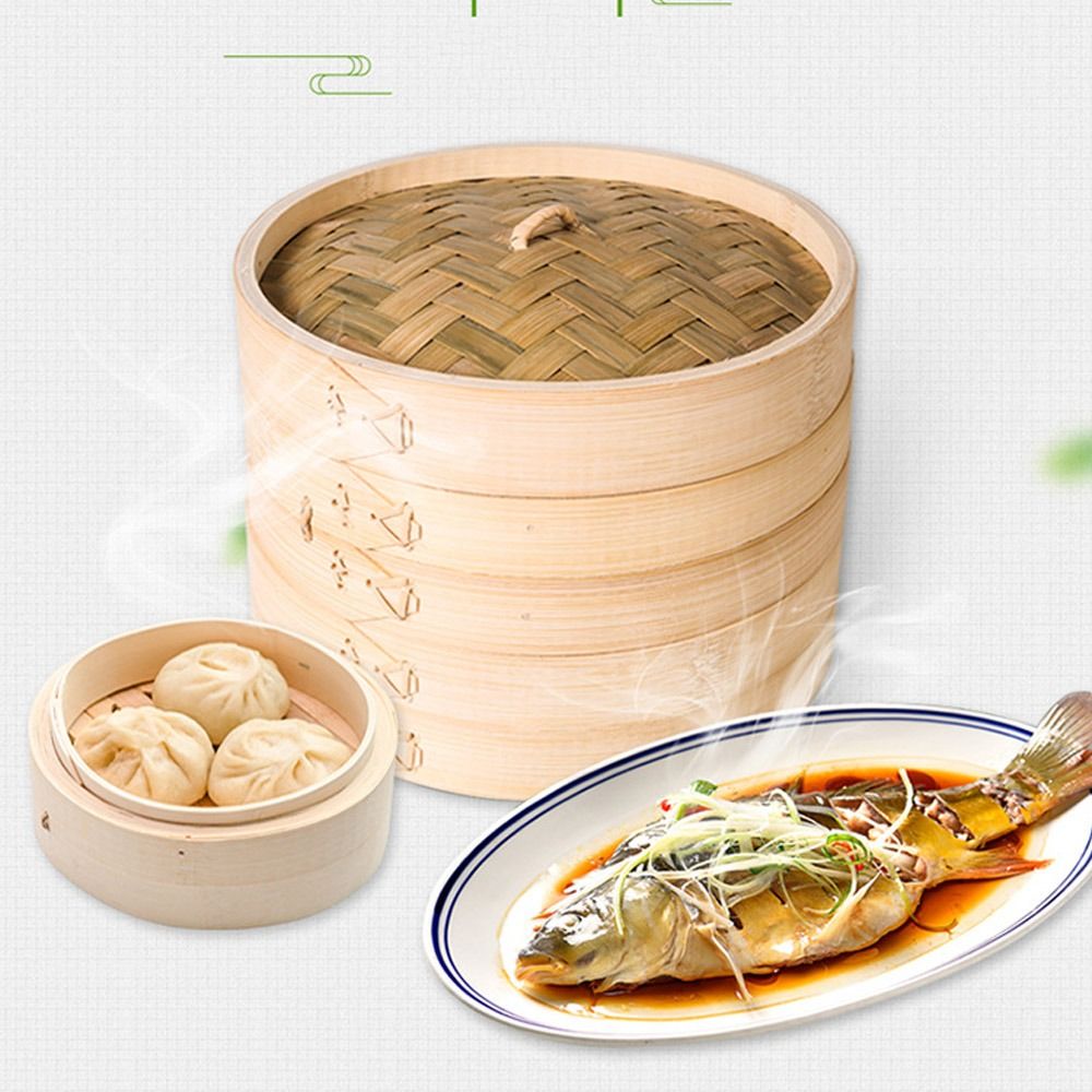 Cuiseur vapeur chinois en bamb - Bao Steamer Bamboo avis et prix