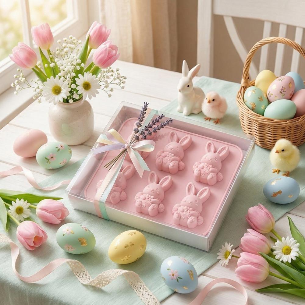 Moule à glaçons de Pâques, ens - Bunny Cake Mold avis et prix
