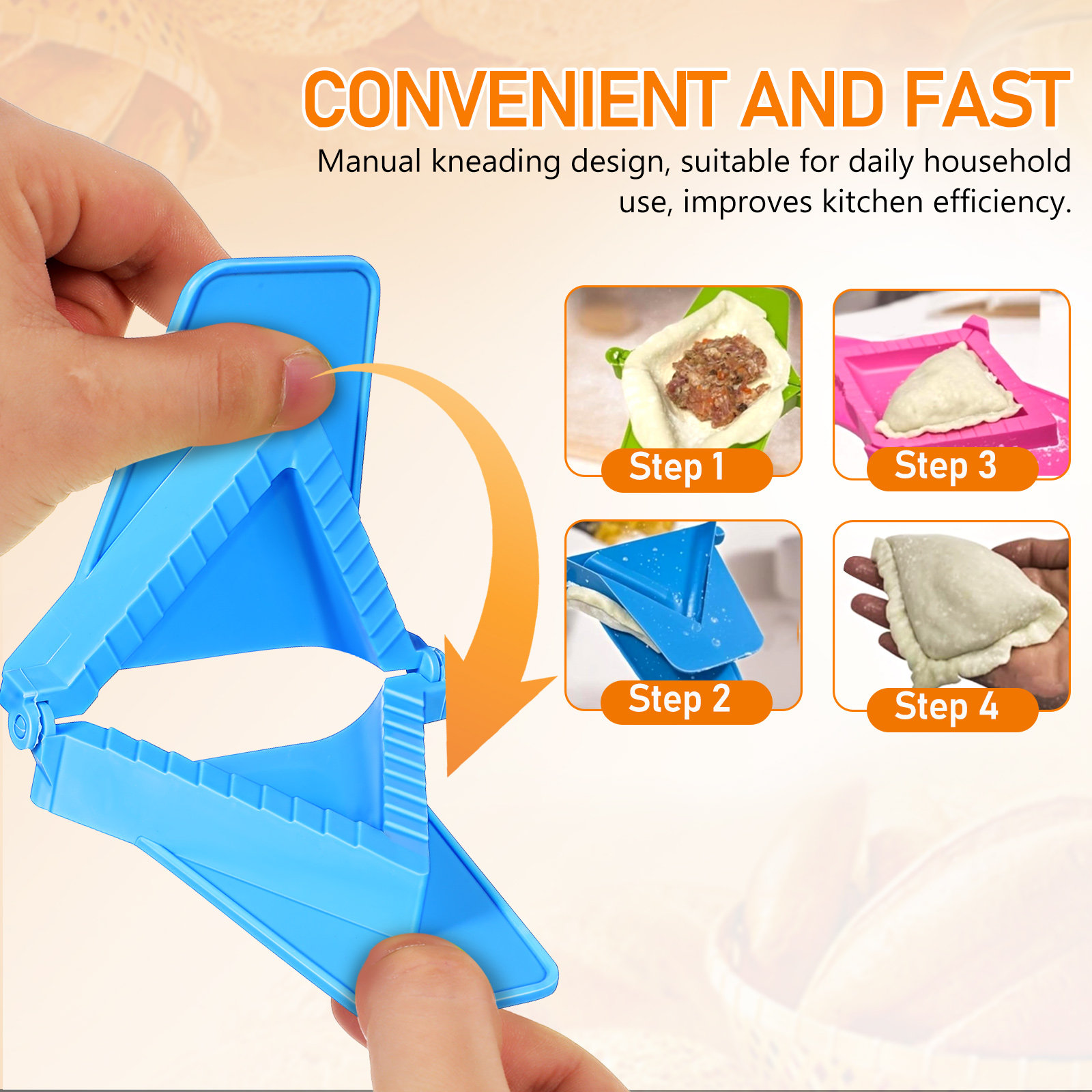 Lot de 3 moules à raviolis en  - Dumpling Press Set avis et prix