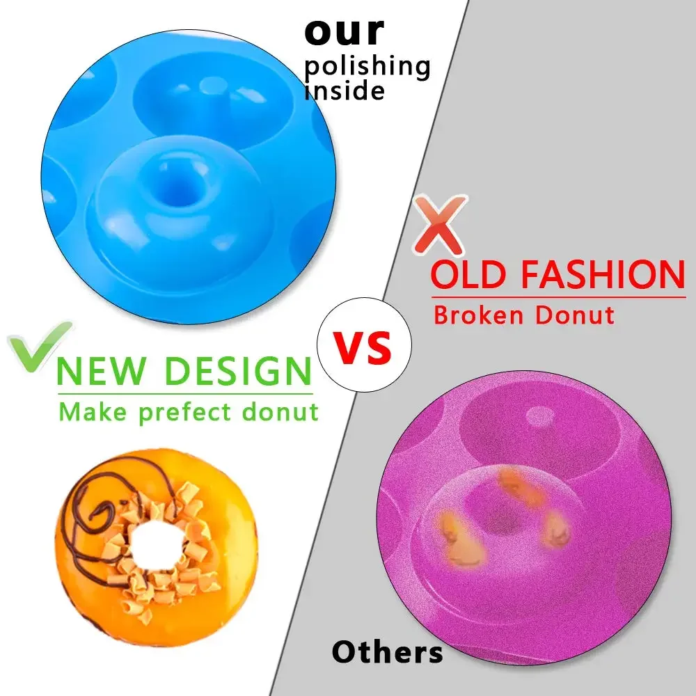 1/2 pièces Silicone Muffins be - Donut Mold Silicone avis et prix