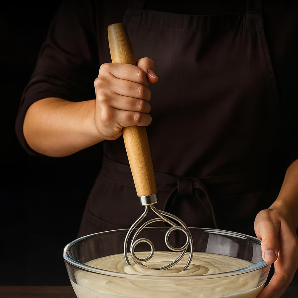 Fouet à pâte en acier inoxydab - Danish Pancake Pan avis et prix