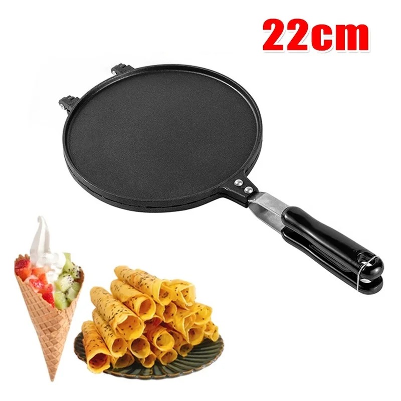 Gaufrier antiadhésif 22cm, rou - Waffle Cone Maker avis et prix