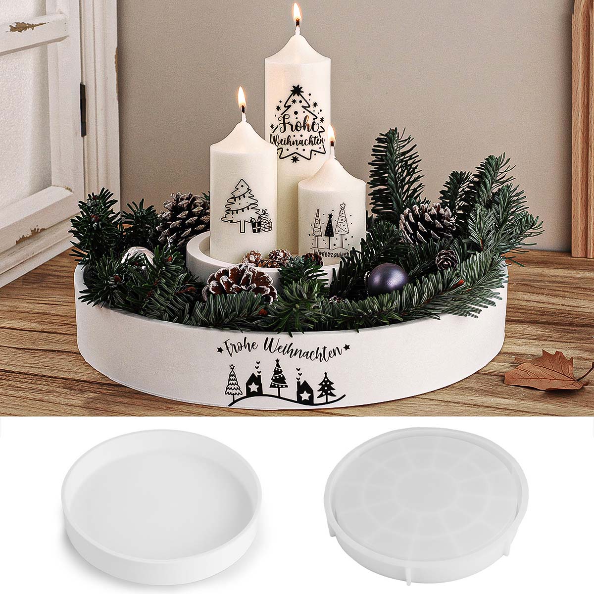 Bol de bougie rond en béton, m - Potsticker Mold avis et prix