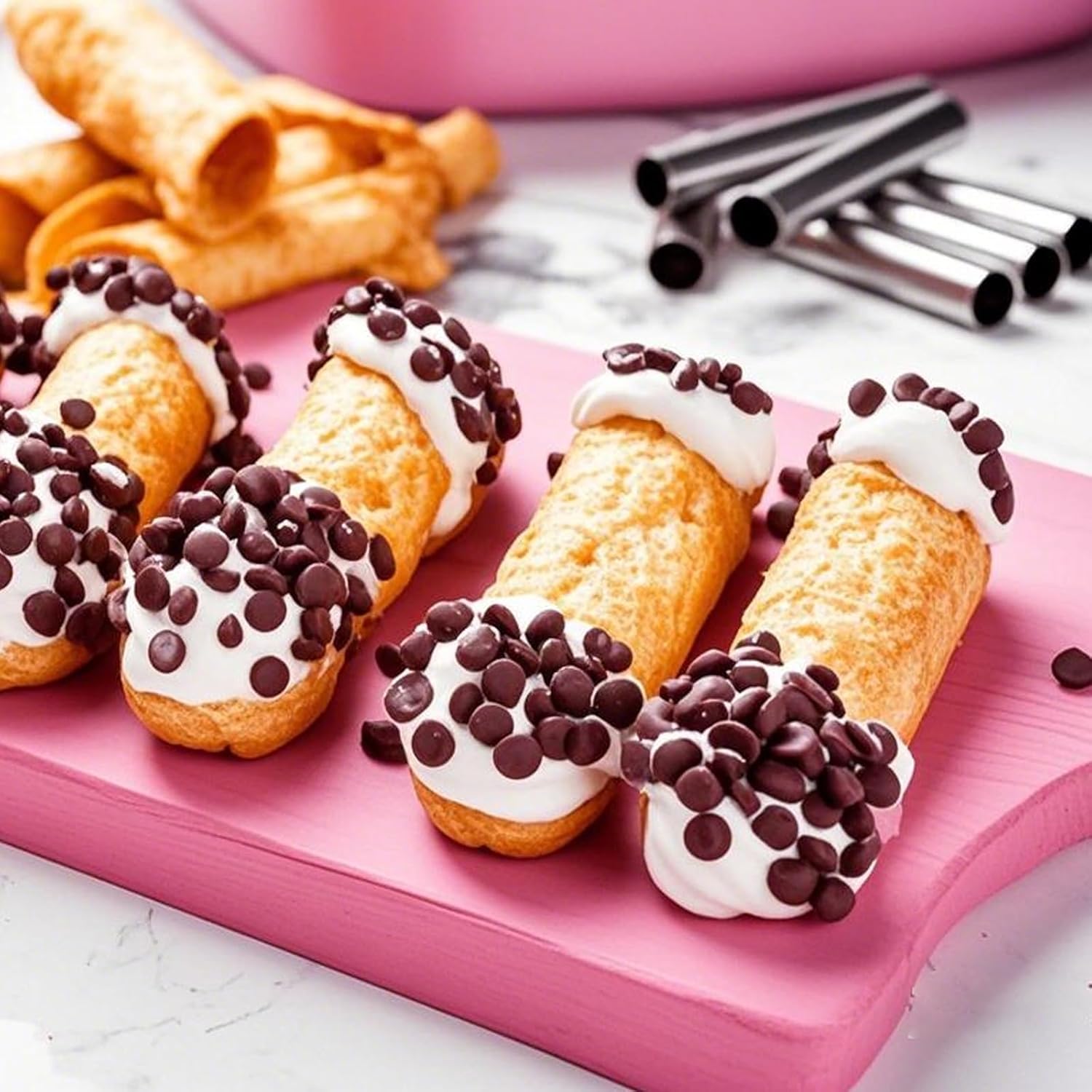 10/20 pièces de tubes à cannol - Danish Pancake Pan avis et prix